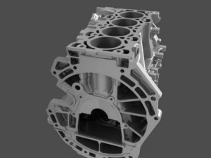 car 4 cylinder engine 01 3D मॉडल
