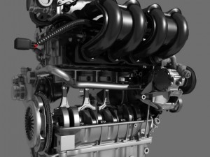4 cylinder engine 02 3Dモデル