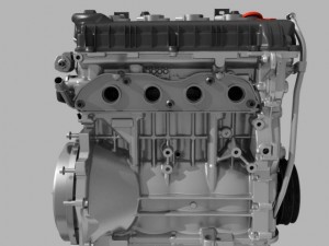 mitsubishi engine Model 3D