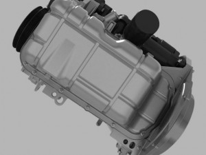 mitsubishi engine Model 3D