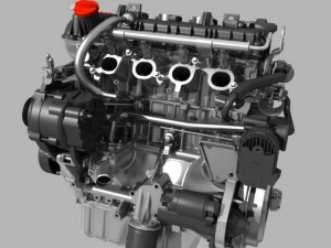 mitsubishi engine Model 3D