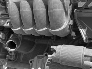 mitsubishi engine Model 3D