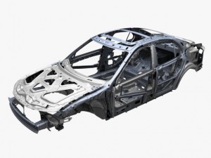 car frame 01 Model 3D