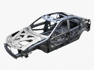 car frame 01 3D Model