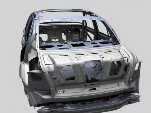 car frame 01 Modello 3D