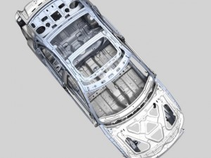 car frame 01 Modello 3D