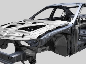 car frame 01 Modello 3D