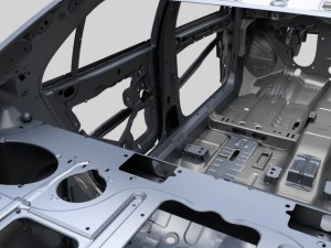 car frame 01 Modello 3D