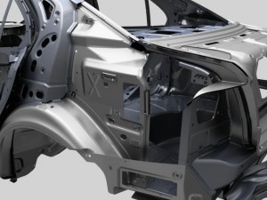 car frame 01 Modello 3D