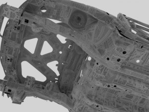 car frame 01 Modello 3D