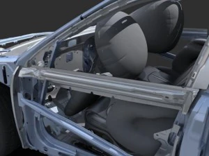car frame 02 3D Model