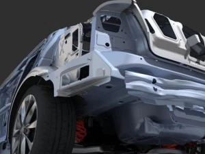 car frame 02 3D Model