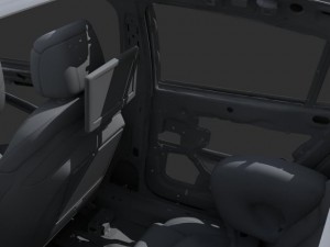 car frame 02 3Dモデル