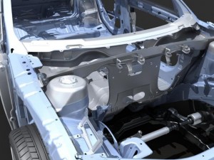 car frame 03 3D 모델