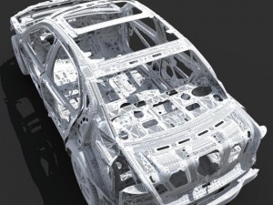 car frame 03 3D 모델