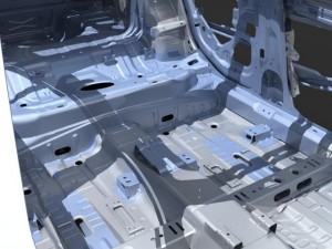 car frame 03 3D 모델