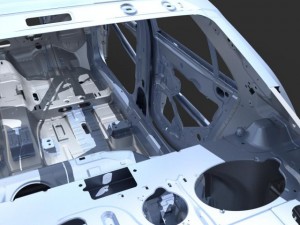 car frame 03 3D 모델
