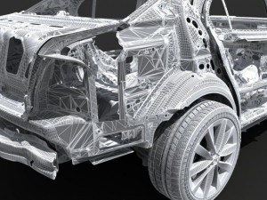car frame 03 3D 모델