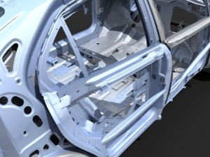 car frame 03 3D 모델
