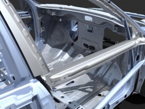 car frame 03 3D 모델