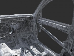 car frame 03 3D 모델