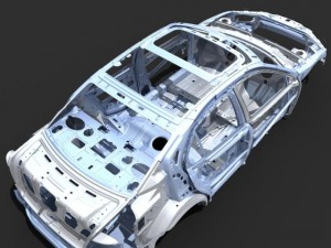car frame 04 3D-Modell