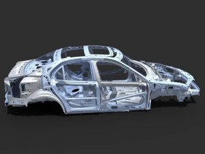 car frame 04 3D Model