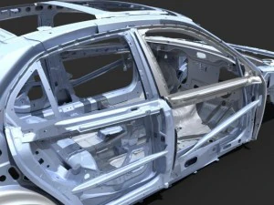 car frame 04 3D Model