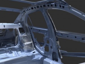 car frame 04 3D-Modell