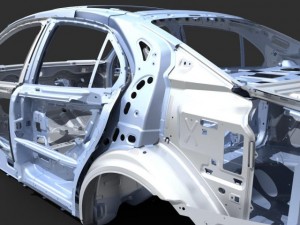 car frame 04 3D-Modell