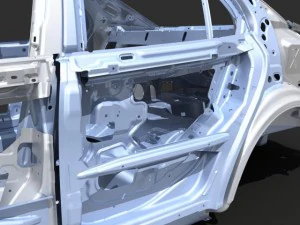 car frame 04 3D Model
