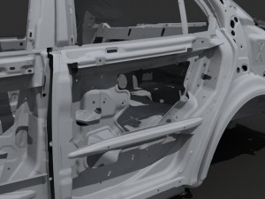 car frame 04 3D-Modell