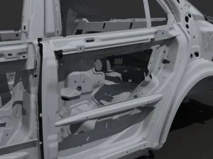 car frame 04 3D Model