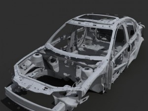 car frame 04 3D-Modell