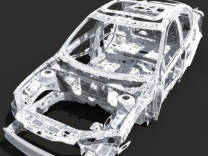 car frame 04 3D-Modell
