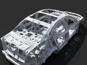 car frame 04 3D-Modell