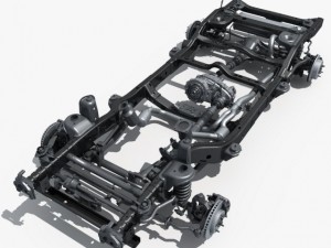 car chassis 02 Model 3D