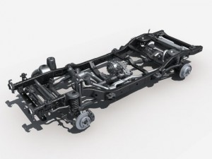 car chassis 02 3D 모델
