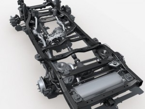 car chassis 02 3D 모델