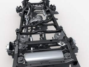 car chassis 02 3D 모델