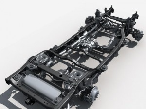 car chassis 02 3D 모델