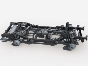 car chassis 02 3D 모델