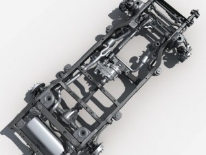 car chassis 02 3D 모델
