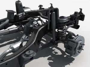 car chassis 02 3D Model