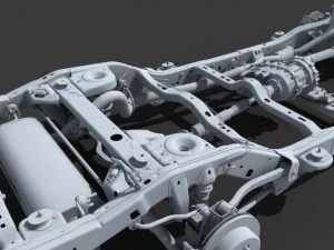 car chassis 02 3D Model
