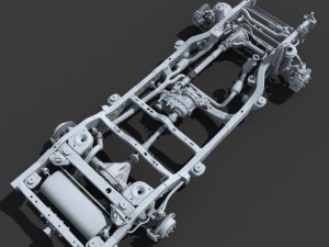 car chassis 02 3D 모델