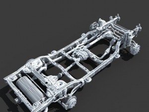 car chassis 02 3D 모델