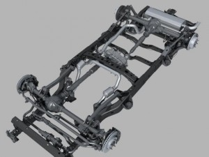 car chassis 02 3D 모델