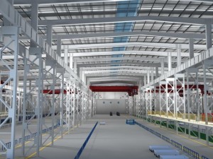 factory interior scene Modelo 3D
