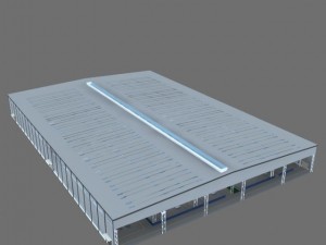 factory interior scene Modelo 3D
